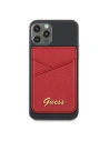 Kup Kapsa na karty Guess Wallet Card Slot GUWMSSASLRE MagSafe Saffiano červená/red - GUE1085RED - {ean13} - Sklep Home Screen
