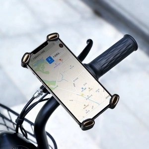 Baseus Fahrradhalter Quick für Handys (schwarz)
