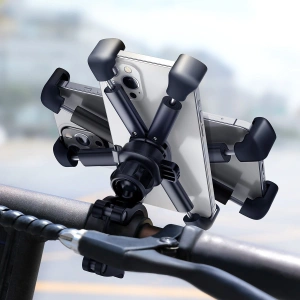 Baseus Fahrradhalter Quick für Handys (schwarz)
