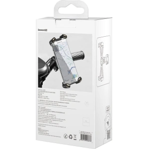 Baseus Fahrradhalter Quick für Handys (schwarz)