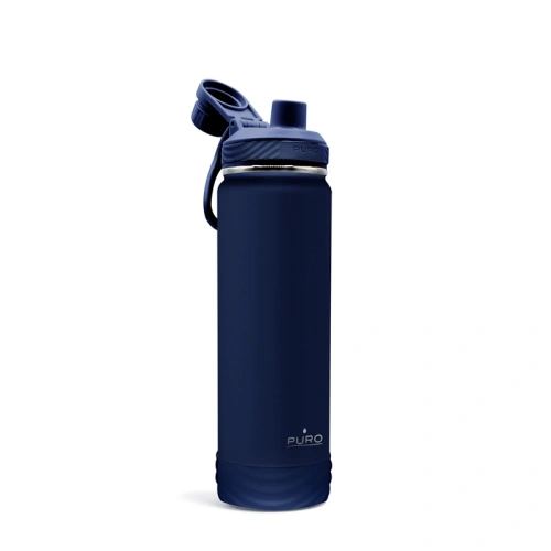 Kup Termo láhev z nerezové oceli PURO Outdoor 750 ml (Tmavě modrá) - PUR440BLU - {ean13} - Sklep Home Screen