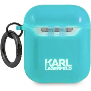 Kup Etui Karl Lagerfeld KLA2UCHFL Apple AirPods cover niebieski/blue Choupette - KLD562BLU - {ean13} - Sklep Home Screen