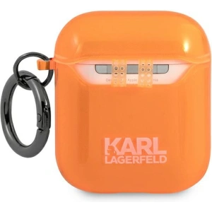Kup Etui Karl Lagerfeld KLA2UCHFO Apple AirPods cover pomarańczowy/orange Choupette - KLD563ORG - {ean13} - Sklep Home Screen
