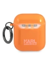Kup Etui Karl Lagerfeld KLA2UCHFO pentru Apple AirPods, portocalie/orange Choupette - KLD563ORG - {ean13} - Sklep Home Screen