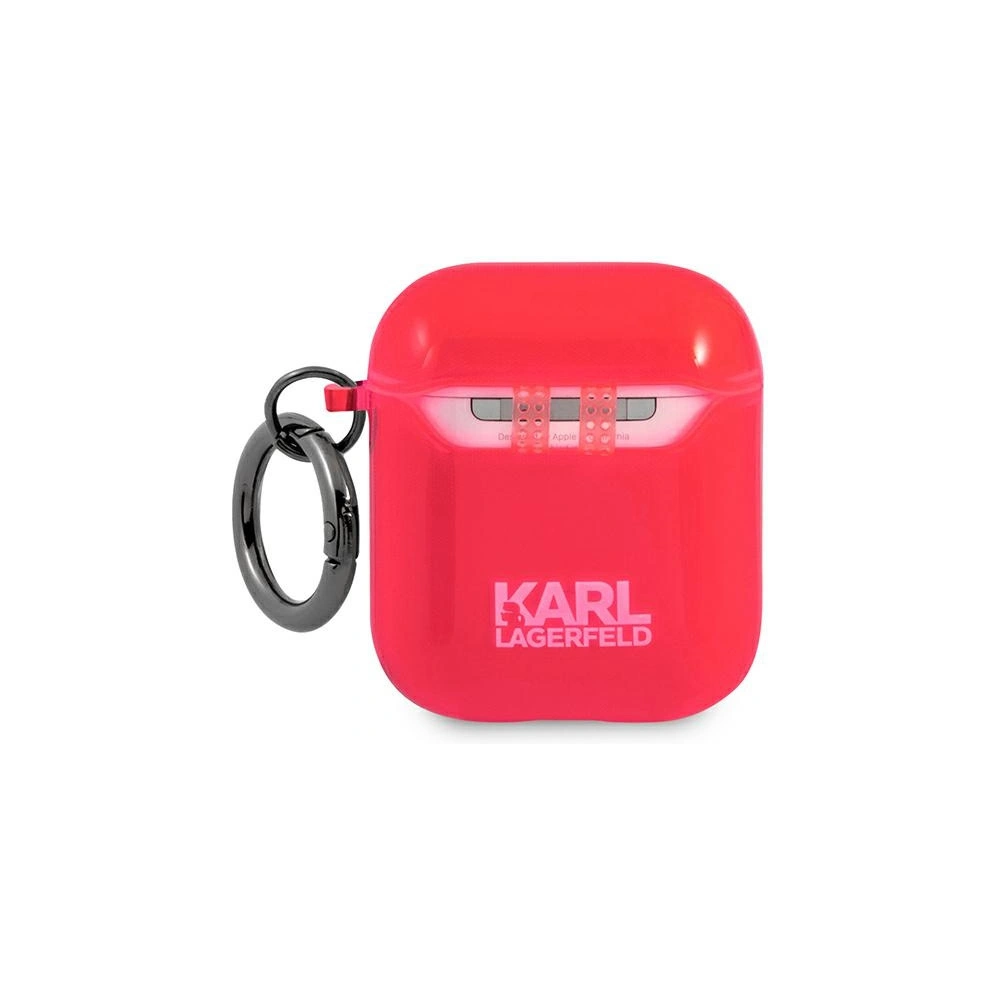 Etui Karl Lagerfeld KLA2UCHFP Apple AirPods cover różowy/pink Choupette