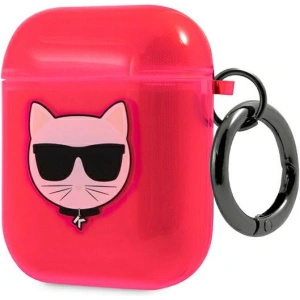 Kup Etui Karl Lagerfeld KLA2UCHFP Apple AirPods cover różowy/pink Choupette - KLD564PNK - {ean13} - Sklep Home Screen