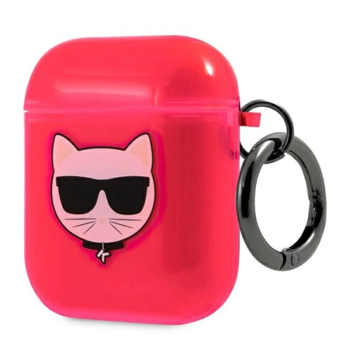 Kup Etui Karl Lagerfeld KLA2UCHFP Apple AirPods cover różowy/pink Choupette - KLD564PNK - {ean13} - Sklep Home Screen