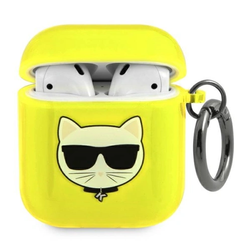 Kup Etui Karl Lagerfeld KLA2UCHFY Apple AirPods cover żółty/yellow Choupette - KLD565YEL - {ean13} - Sklep Home Screen