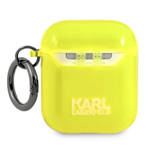 Kup Etui Karl Lagerfeld KLA2UCHFY Apple AirPods cover żółty/yellow Choupette - KLD565YEL - {ean13} - Sklep Home Screen