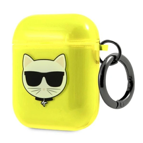Kup Etui Karl Lagerfeld KLA2UCHFY Apple AirPods cover żółty/yellow Choupette - KLD565YEL - {ean13} - Sklep Home Screen