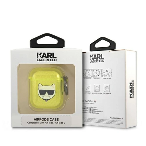 Kup Etui Karl Lagerfeld KLA2UCHFY Apple AirPods cover żółty/yellow Choupette - KLD565YEL - {ean13} - Sklep Home Screen