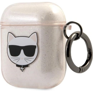 Kup Etui Karl Lagerfeld KLA2UCHGD Apple AirPods cover złoty/gold Glitter Choupette - KLD566GLD - {ean13} - Sklep Home Screen