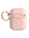 Kup Etui Guess GUA2SGGEP Apple AirPods borító rózsaszín/pink szilikon csillogó - GUE1088PNK - {ean13} - Sklep Home Screen