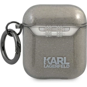 Kup Etui Karl Lagerfeld KLA2UCHGK Apple AirPods cover czarny/black Glitter Choupette - KLD567BLK - {ean13} - Sklep Home Screen