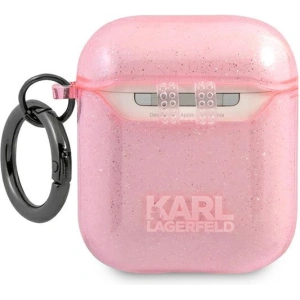 Kup Etui Karl Lagerfeld KLA2UCHGP Apple AirPods cover różowy/pink Glitter Choupette - KLD568PNK - {ean13} - Sklep Home Screen