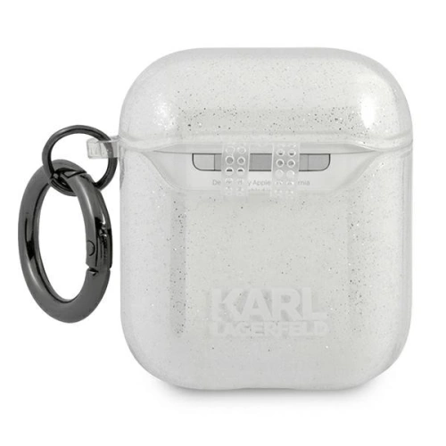 Kup Etui Karl Lagerfeld KLA2UCHGS Apple AirPods cover srebrny/silver Glitter Choupette - KLD569SLV - {ean13} - Sklep Home Screen