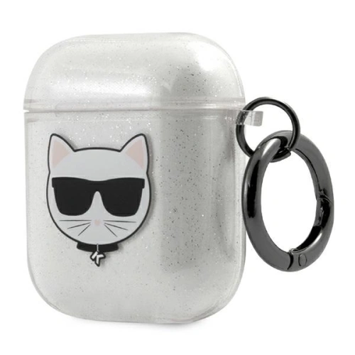 Kup Etui Karl Lagerfeld KLA2UCHGS Apple AirPods cover srebrny/silver Glitter Choupette - KLD569SLV - {ean13} - Sklep Home Screen