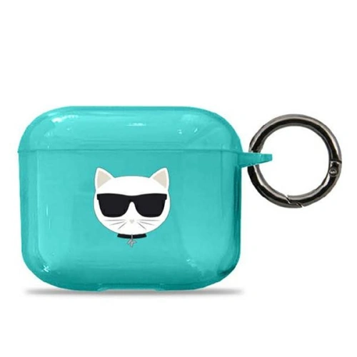 Buy Karl Lagerfeld KLA3UCHFL Apple AirPods 3 cover blue Choupette - KLD570BLU - {ean13} - Home Screen Store Europe