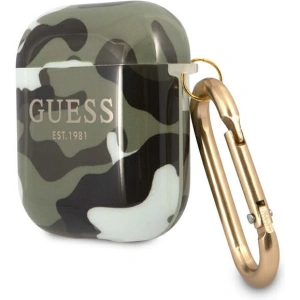 Kup Etui Guess GUA2UCAMA husă Apple AirPods verde/khaki Camo Collection - GUE1092GRN - {ean13} - Sklep Home Screen