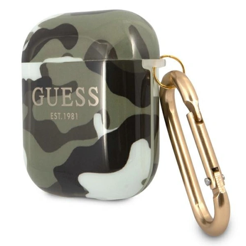 Kup Etui Guess GUA2UCAMA Apple AirPods kryt zelený/khaki Camo Collection - GUE1092GRN - {ean13} - Sklep Home Screen