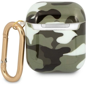 Kup Etui Guess GUA2UCAMA husă Apple AirPods verde/khaki Camo Collection - GUE1092GRN - {ean13} - Sklep Home Screen