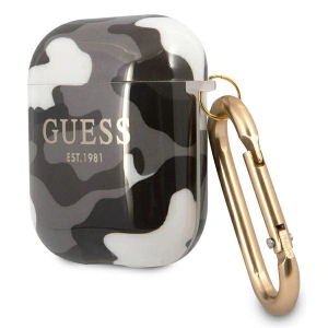 Kup Etui Guess GUA2UCAMG pentru Apple AirPods, negru/camos, Camo Collection - GUE1093BLK - {ean13} - Sklep Home Screen