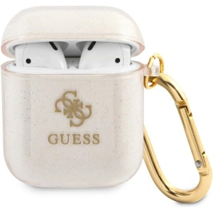 Kup Etui Guess GUA2UCG4GD pentru Apple AirPods, aurie/aur Glitter Collection - GUE1094GLD - {ean13} - Sklep Home Screen