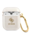 Etui Guess GUA2UCG4GD Apple AirPods kryt zlatý/glitter kolekce