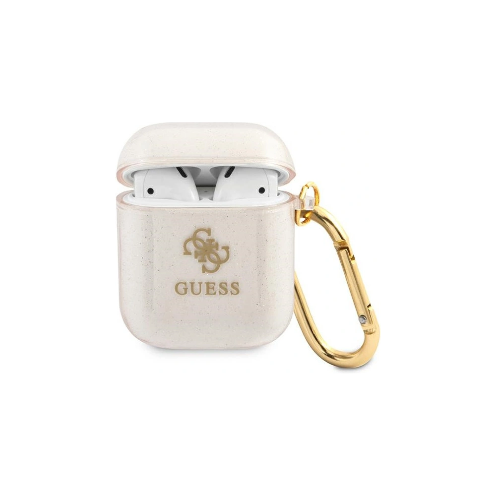 Etui Guess GUA2UCG4GD Apple AirPods cover złoty/gold Glitter Collection