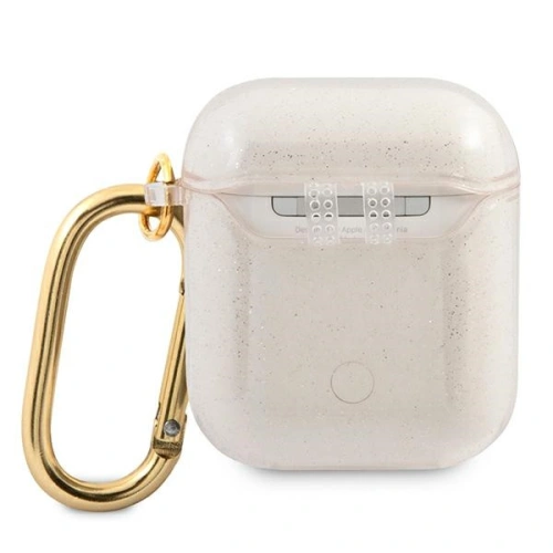 Kup Etui Guess GUA2UCG4GD Apple AirPods kryt zlatý/glitter kolekce - GUE1094GLD - {ean13} - Sklep Home Screen