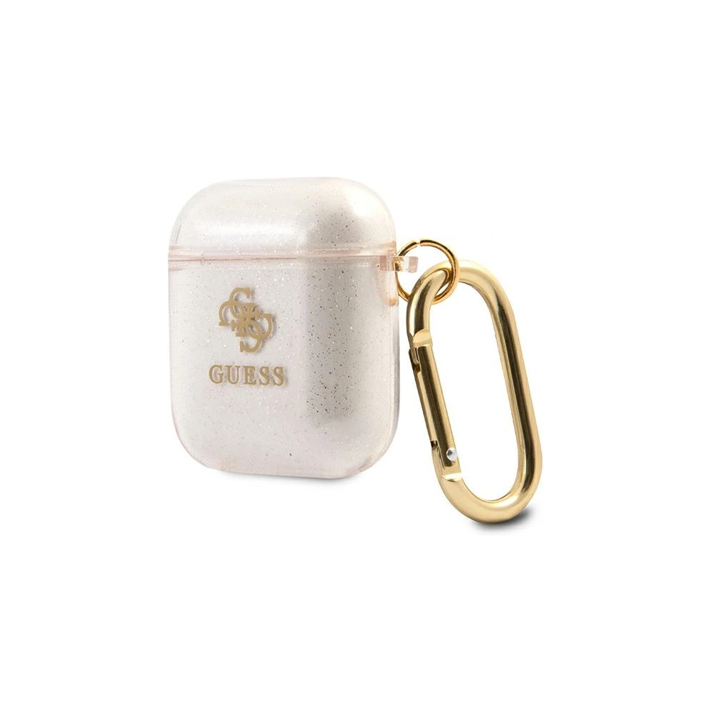 Etui Guess GUA2UCG4GD Apple AirPods cover złoty/gold Glitter Collection