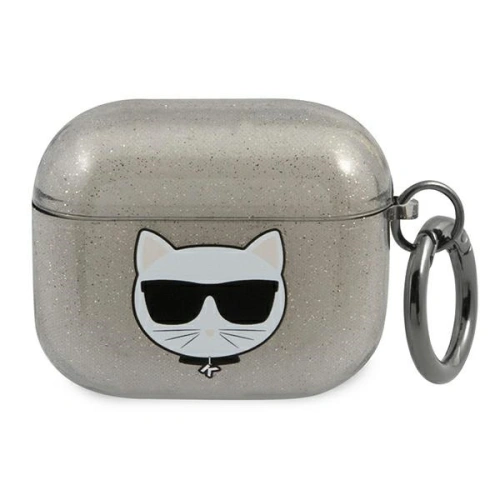 Kup Karl Lagerfeld Apple Tasche KLA3UCHGK AirPods 3 Hülle schwarz/schwarz Glitter Choupette - KLD575BLK - {ean13} - Sklep Home Screen