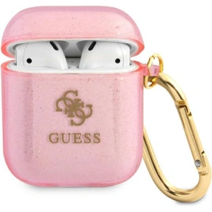 Kup Etui Guess GUA2UCG4GP capac pentru Apple AirPods roz/pink Glitter Collection - GUE1096PNK - {ean13} - Sklep Home Screen