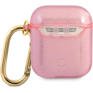 Kup Etui Guess GUA2UCG4GP Apple AirPods cover różowy/pink Glitter Collection - GUE1096PNK - {ean13} - Sklep Home Screen