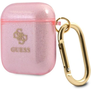 Kup Etui Guess GUA2UCG4GP capac pentru Apple AirPods roz/pink Glitter Collection - GUE1096PNK - {ean13} - Sklep Home Screen