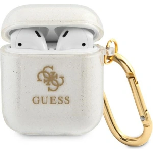 Kup Etui Guess GUA2UCG4GT pentru Apple AirPods, colecția Transparent Glitter - GUE1097CL - {ean13} - Sklep Home Screen
