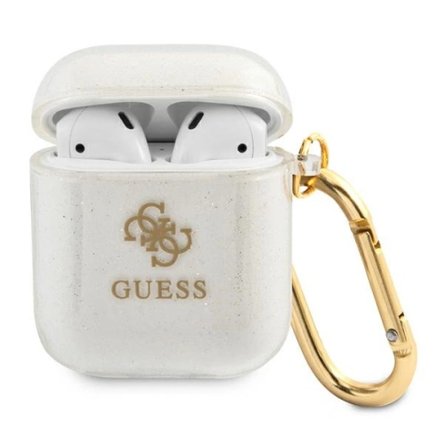 Kup Guess Apple Hülle GUA2UCG4GT AirPods Abdeckung Transparent Glitter Kollektion - GUE1097CL - {ean13} - Sklep Home Screen