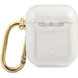 Kup Etui Guess GUA2UCG4GT Apple AirPods cover Transparent Glitter Collection - GUE1097CL - {ean13} - Sklep Home Screen