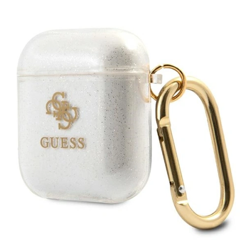 Kup Guess Apple Hülle GUA2UCG4GT AirPods Abdeckung Transparent Glitter Kollektion - GUE1097CL - {ean13} - Sklep Home Screen