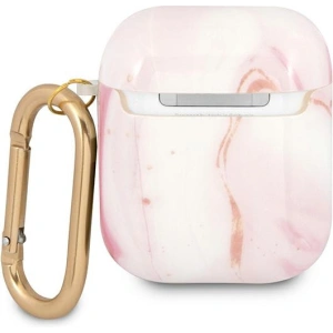 Kup Etui Guess GUA2UNMP Apple AirPods cover różowy/pink Marble Collection - GUE1099PNK - {ean13} - Sklep Home Screen
