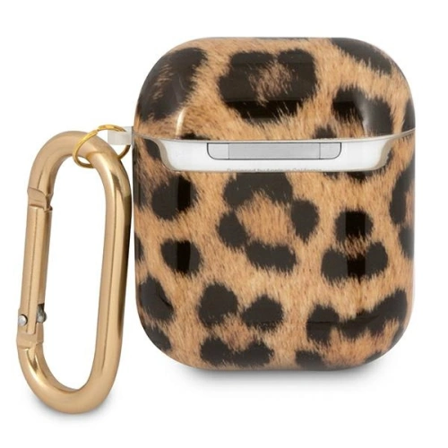 Kup Etui Guess GUA2USLEO Apple AirPods obal zlatý/gold Leopard Collection - GUE1100GLD - {ean13} - Sklep Home Screen