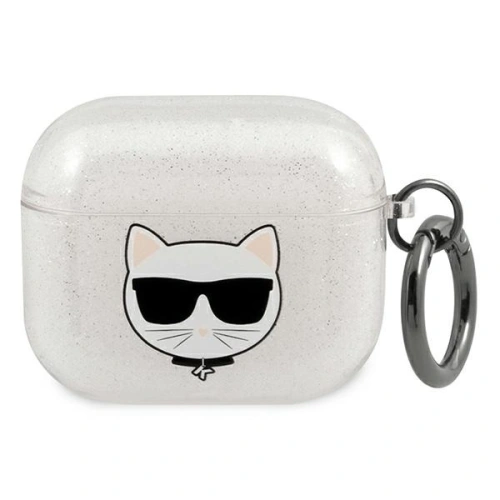Kup Etui Karl Lagerfeld KLA3UCHGS Apple AirPods 3 cover srebrny/silver Glitter Choupette - KLD577SLV - {ean13} - Sklep Home Screen