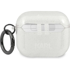Kup Etui Karl Lagerfeld KLA3UCHGS Apple AirPods 3 cover srebrny/silver Glitter Choupette - KLD577SLV - {ean13} - Sklep Home Screen