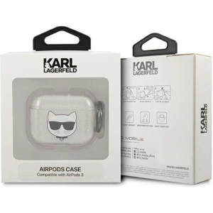 Kup Etui Karl Lagerfeld KLA3UCHGS Apple AirPods 3 cover srebrny/silver Glitter Choupette - KLD577SLV - {ean13} - Sklep Home Screen