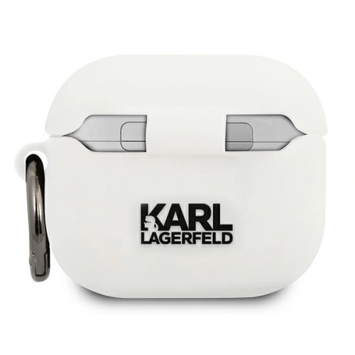 Kup Etui Karl Lagerfeld KLACA3SILCHWH Apple AirPods 3 tok fehér/szürke Silicone Choupette - KLD579WHT - {ean13} - Sklep Home Screen