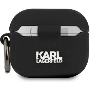 Kup Etui Karl Lagerfeld KLACA3SILKHBK Apple AirPods 3 cover czarny/black Silicone Ikonik - KLD580BLK - {ean13} - Sklep Home Screen