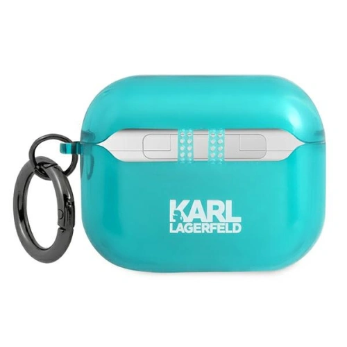 Kup Etui Karl Lagerfeld KLAPUCHFL Apple AirPods Pro cover niebieski/blue Choupette - KLD581BLU - {ean13} - Sklep Home Screen