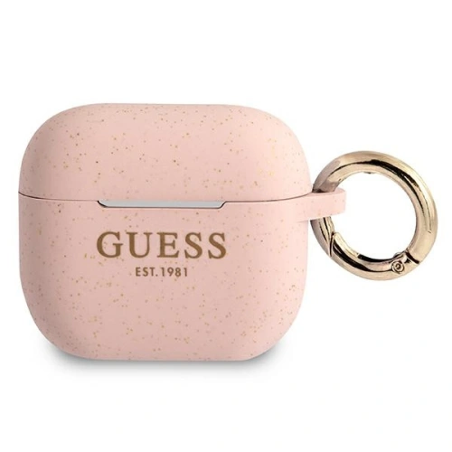 Kup Etui Guess GUA3SGGEP Apple AirPods 3 kryt růžový/pink silikonový třpytivý - GUE1103PNK - {ean13} - Sklep Home Screen