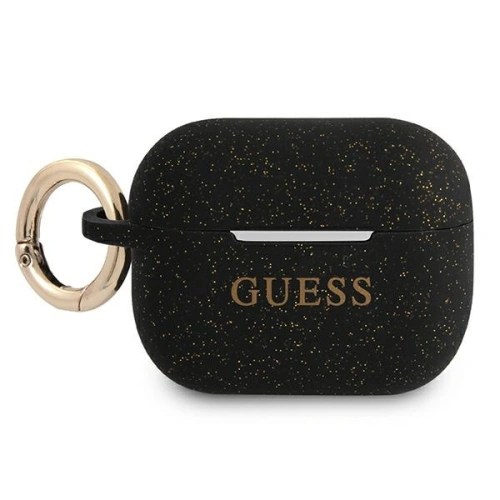 Kup Etui Guess GUAPSGGEK Apple AirPods Pro tok fekete/színes szilikon csillogó - GUE1112BLK - {ean13} - Sklep Home Screen