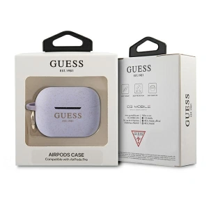 Buy Guess GUAPSGGEU Apple AirPods Pro cover purple Silicone Glitter - GUE1114PRP - {ean13} - Home Screen Store Europe